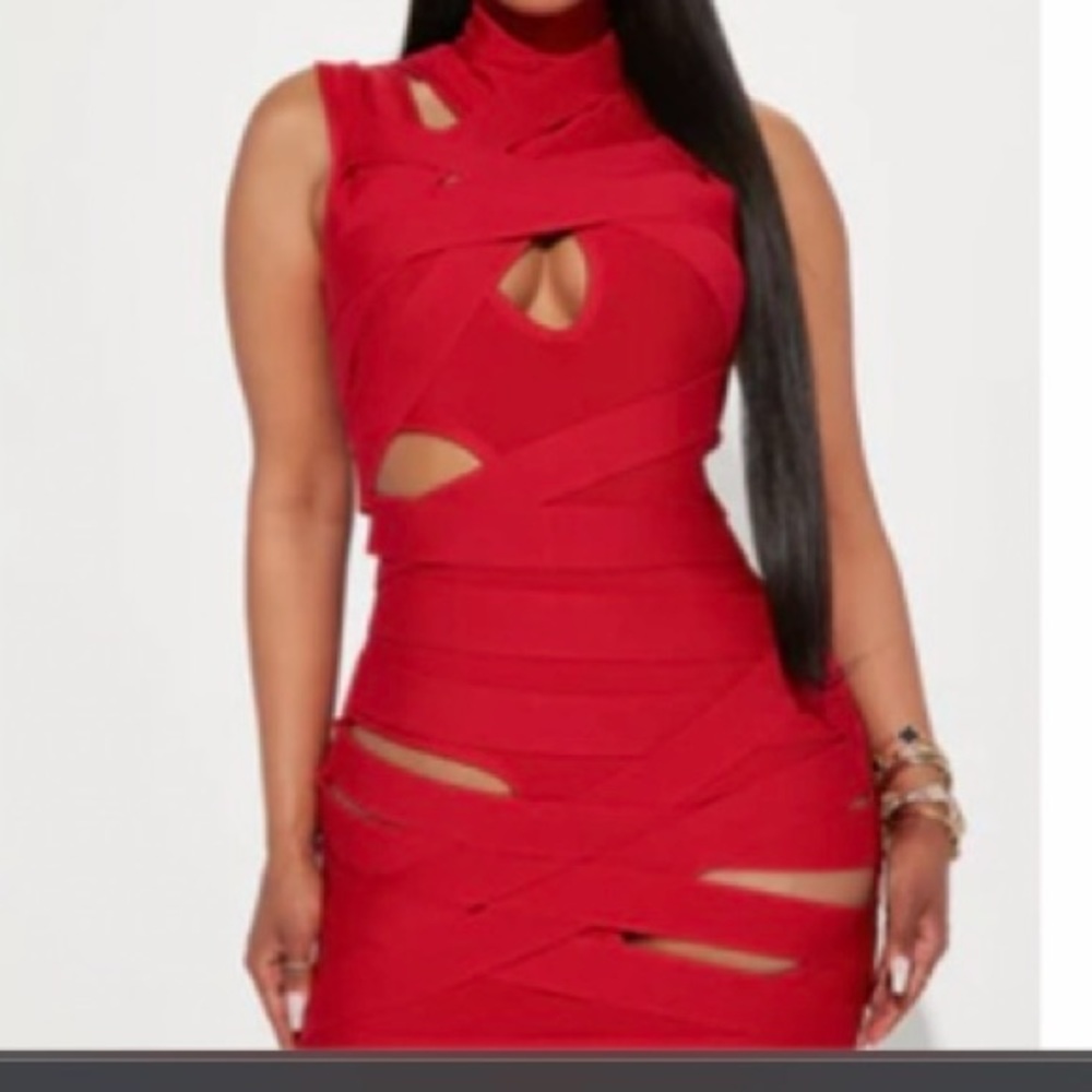Bonded to You Bandage Dress